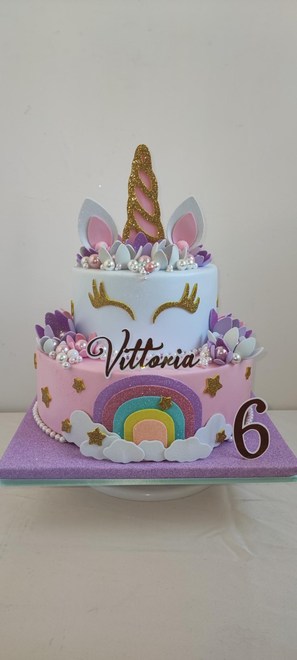 Torta per i 6 anni di Vittoria