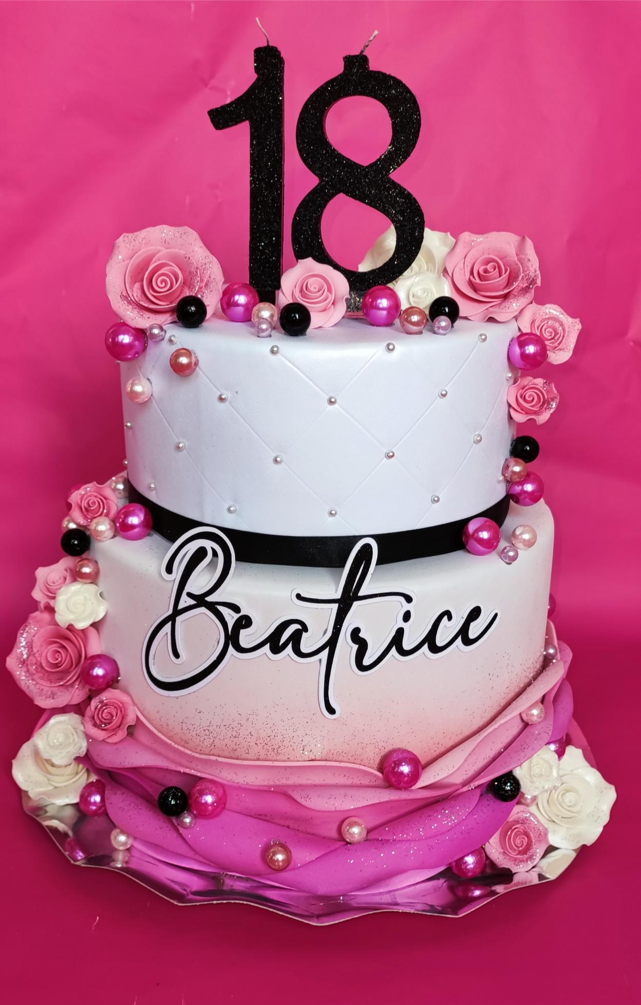 Torta per i 18 anni di Beatrice