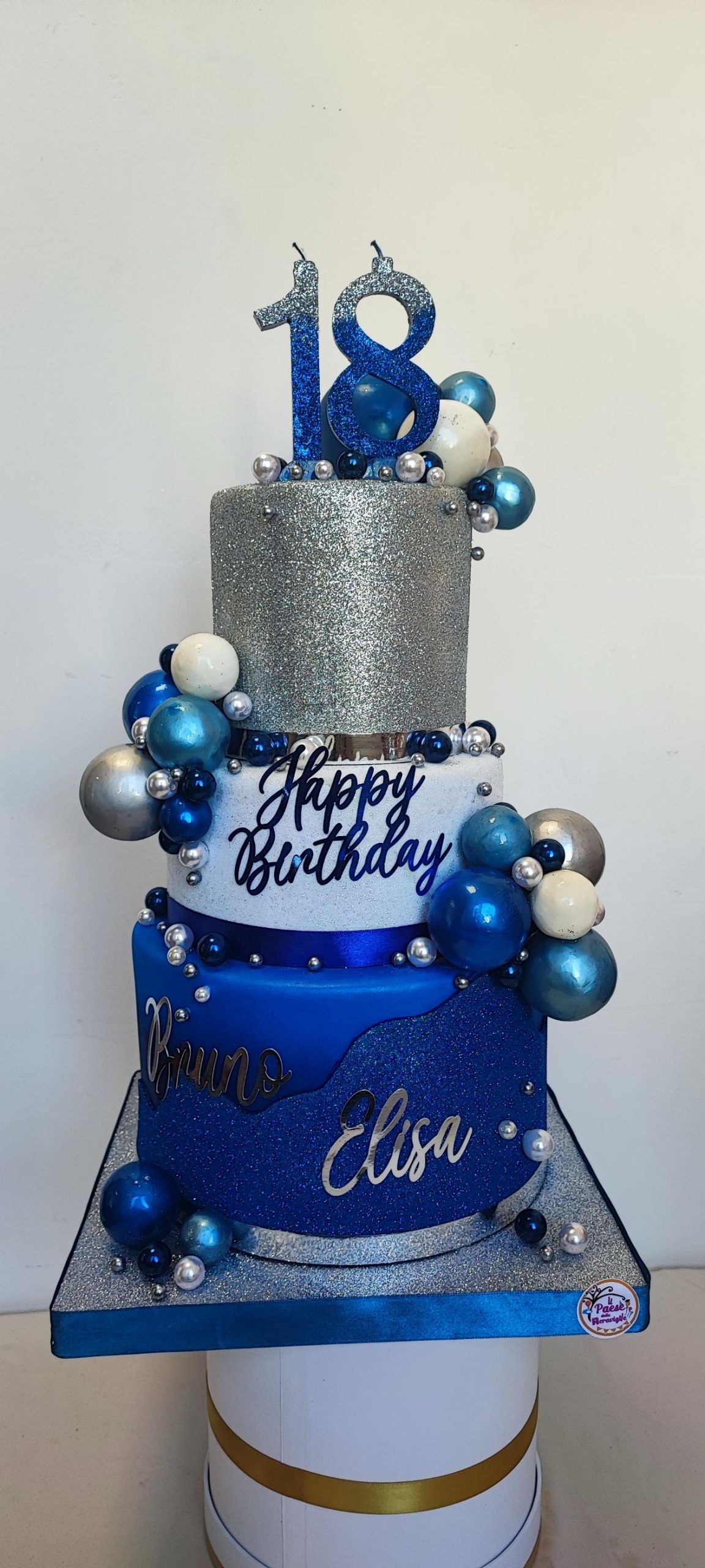 Torta per i 18 anni di Bruno ed Elisa