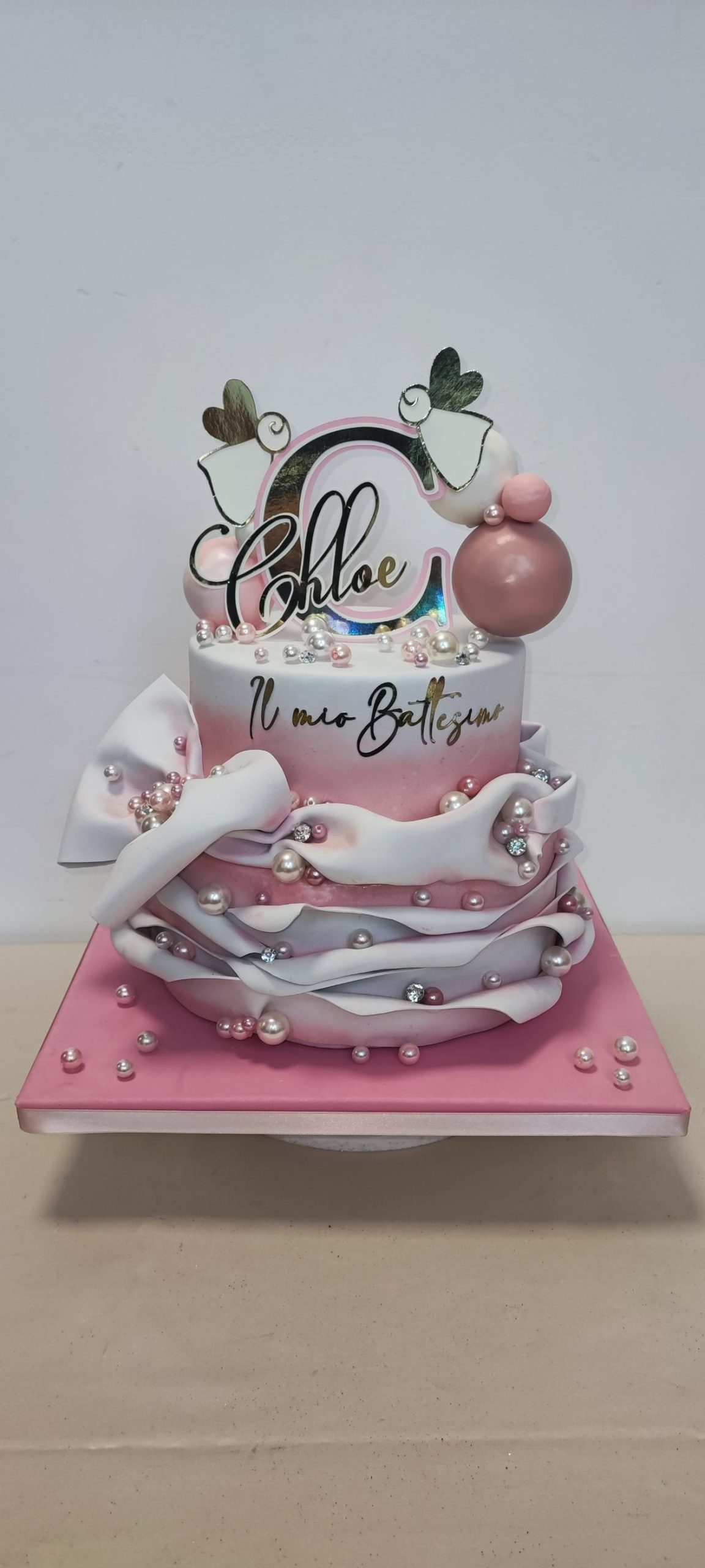 Torta per il Battesimo di Chloe