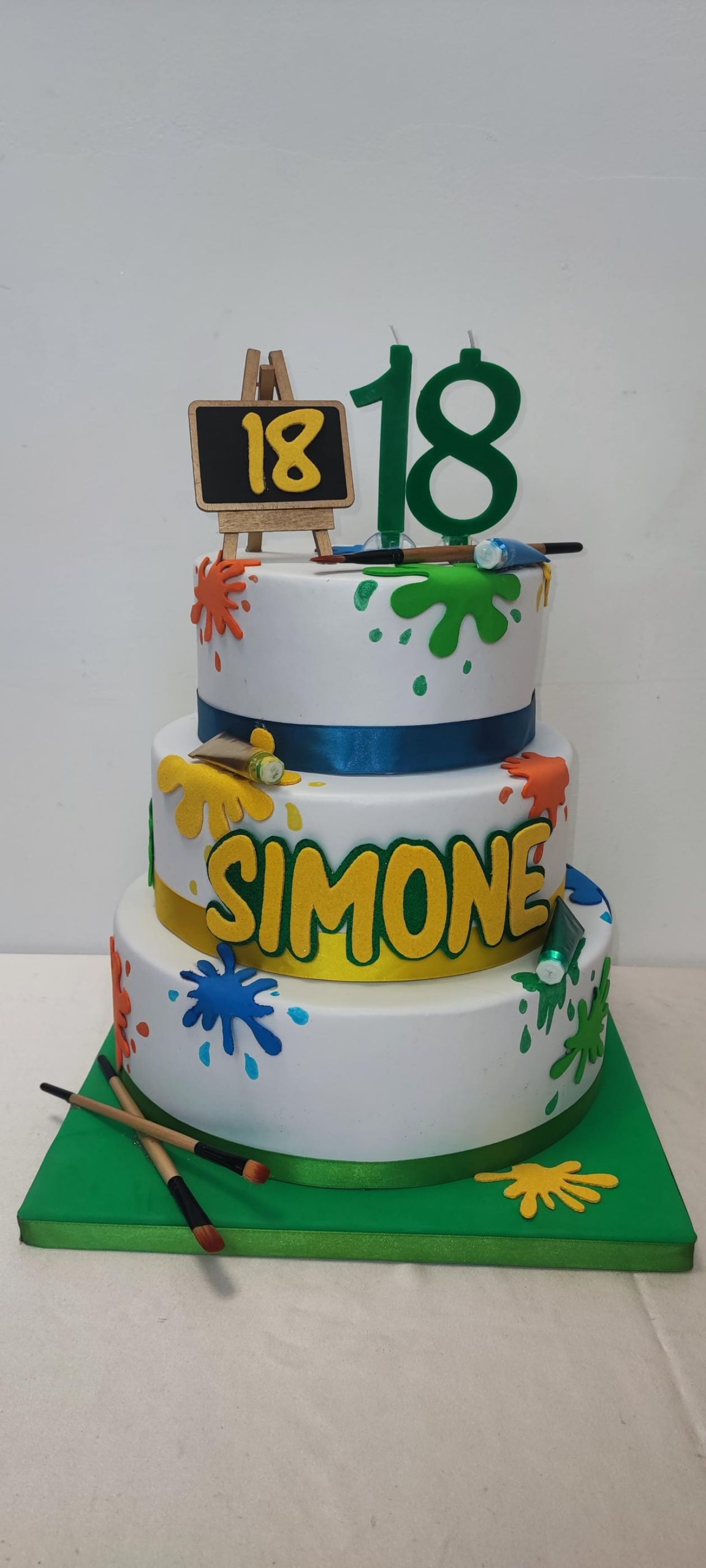 Torta per i 18 anni di Simone