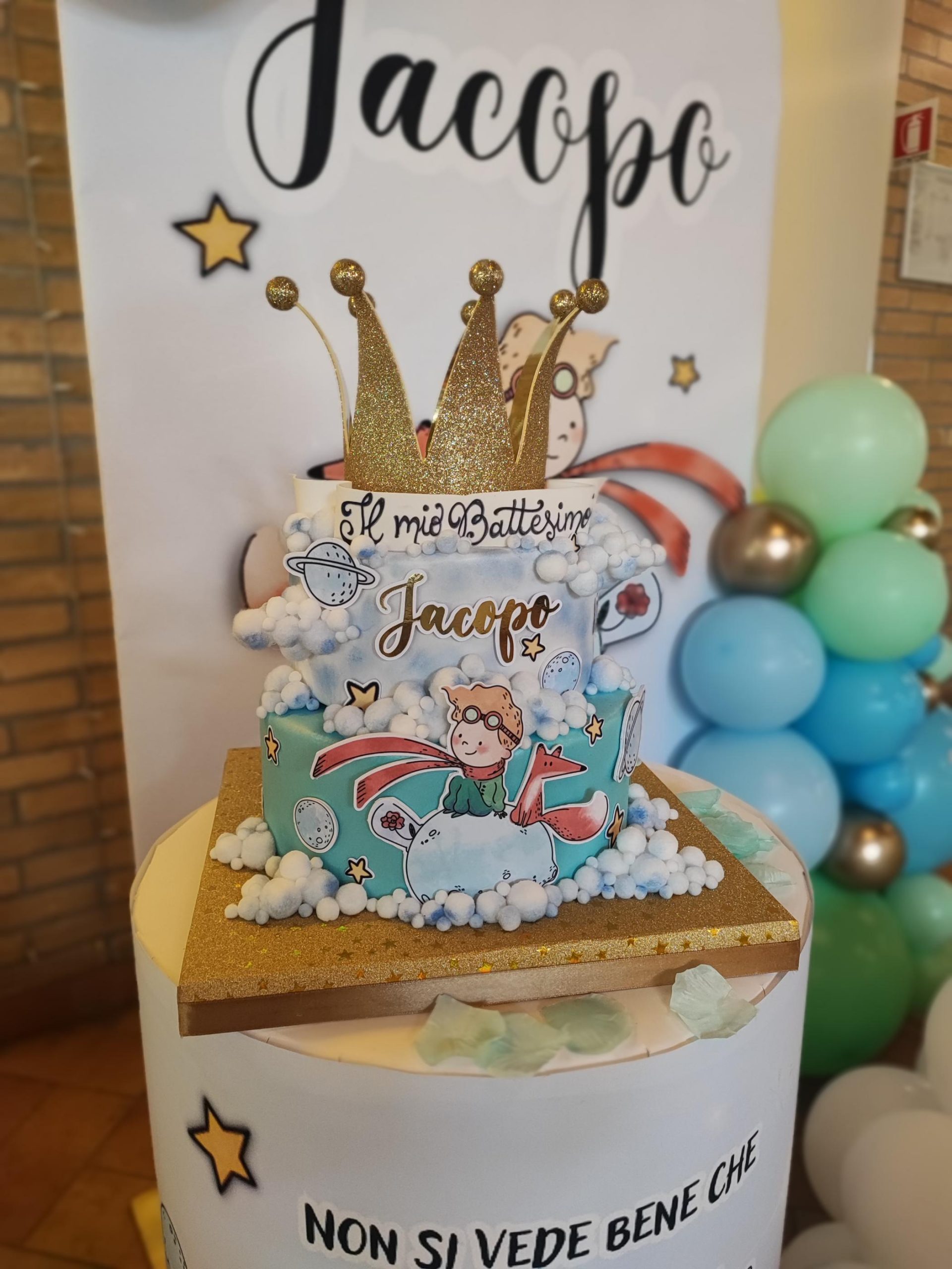 Torta per il Battesimo di Jacopo